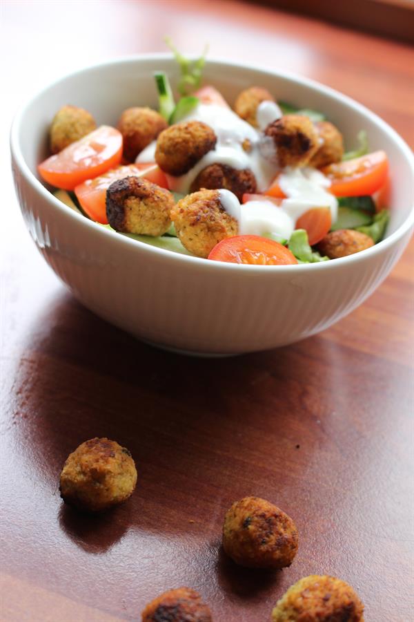 Falafelmix med peberfrugt og chili